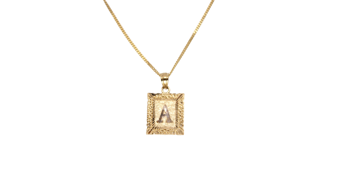 Detail Frame Initial Pendant image 0
