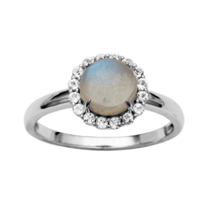Silver Birthstone Ring image 3