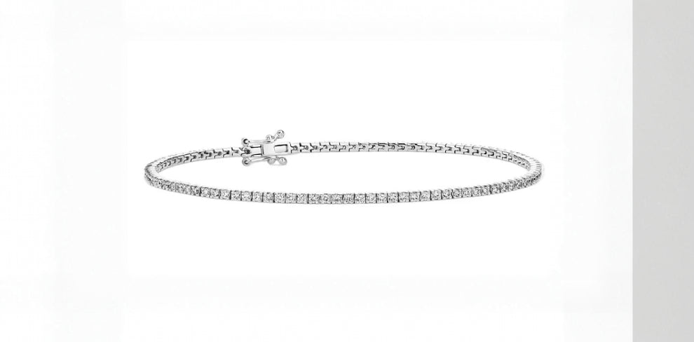 Lab Grown Mini Tennis Bracelet image 0