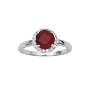 Silver Birthstone Ring image 4