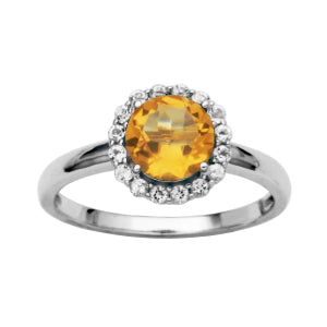 Silver Birthstone Ring image 9