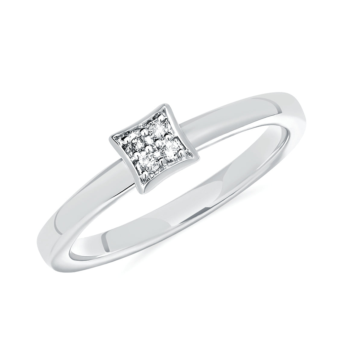 Multi Shape Silver Ring