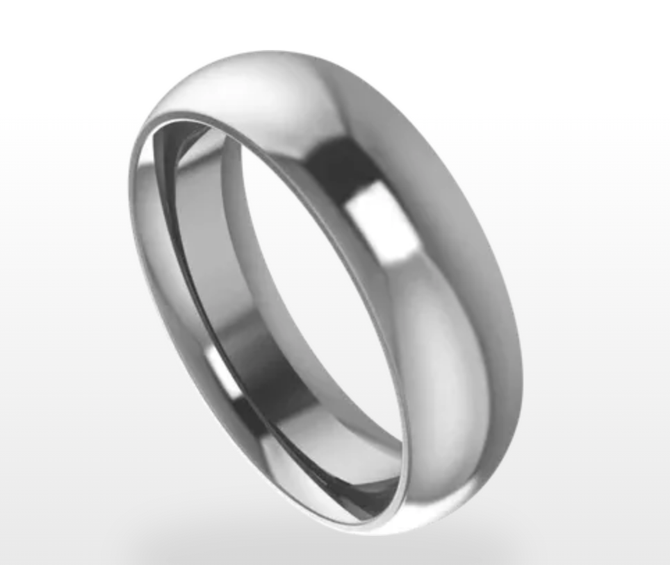 Cobalt Chrome Polished Badn
