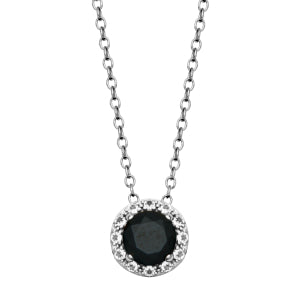 Silver Birthstone Necklace image 13