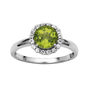 Silver Birthstone Ring image 5