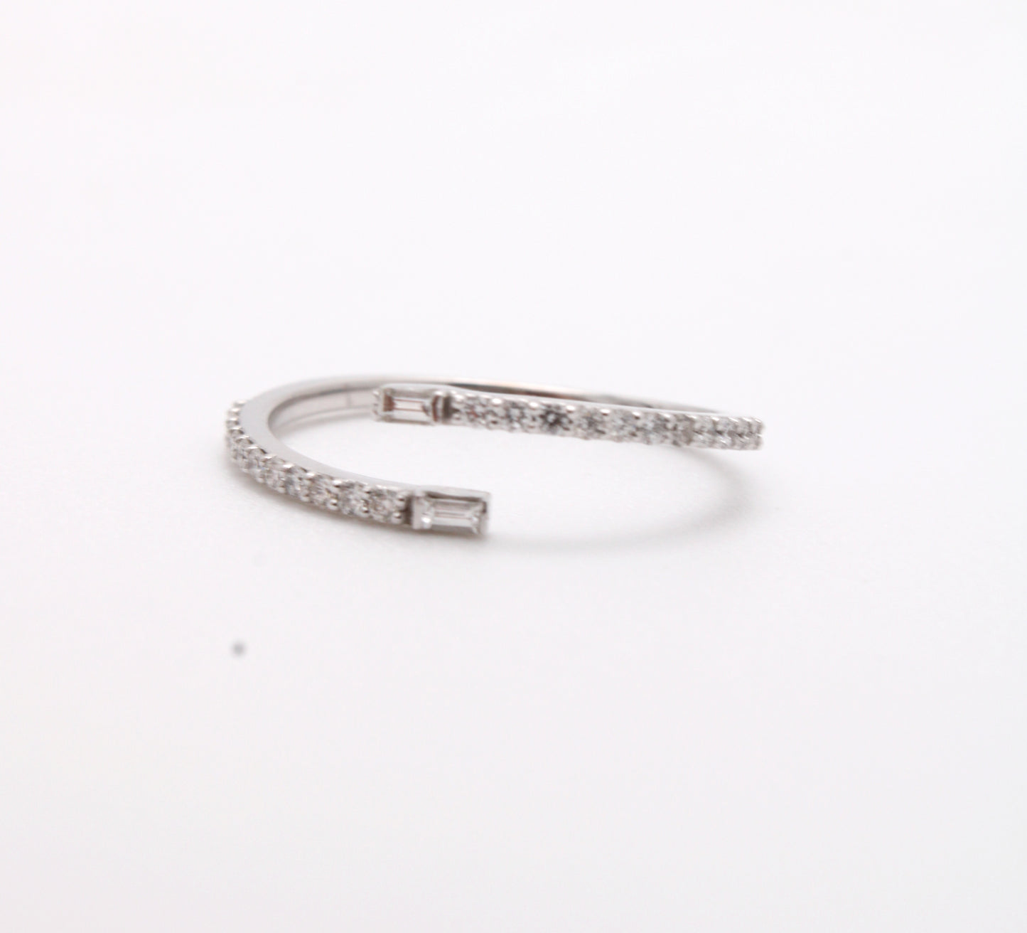 Dainty Bypass Ring image 0