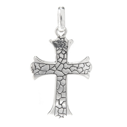 Pebble cross pendant image 0