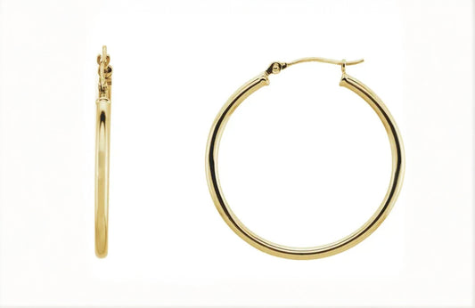 Polished Everyday Hoops image 0