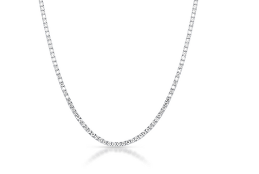 6.35ctw Tennis Necklace image 0