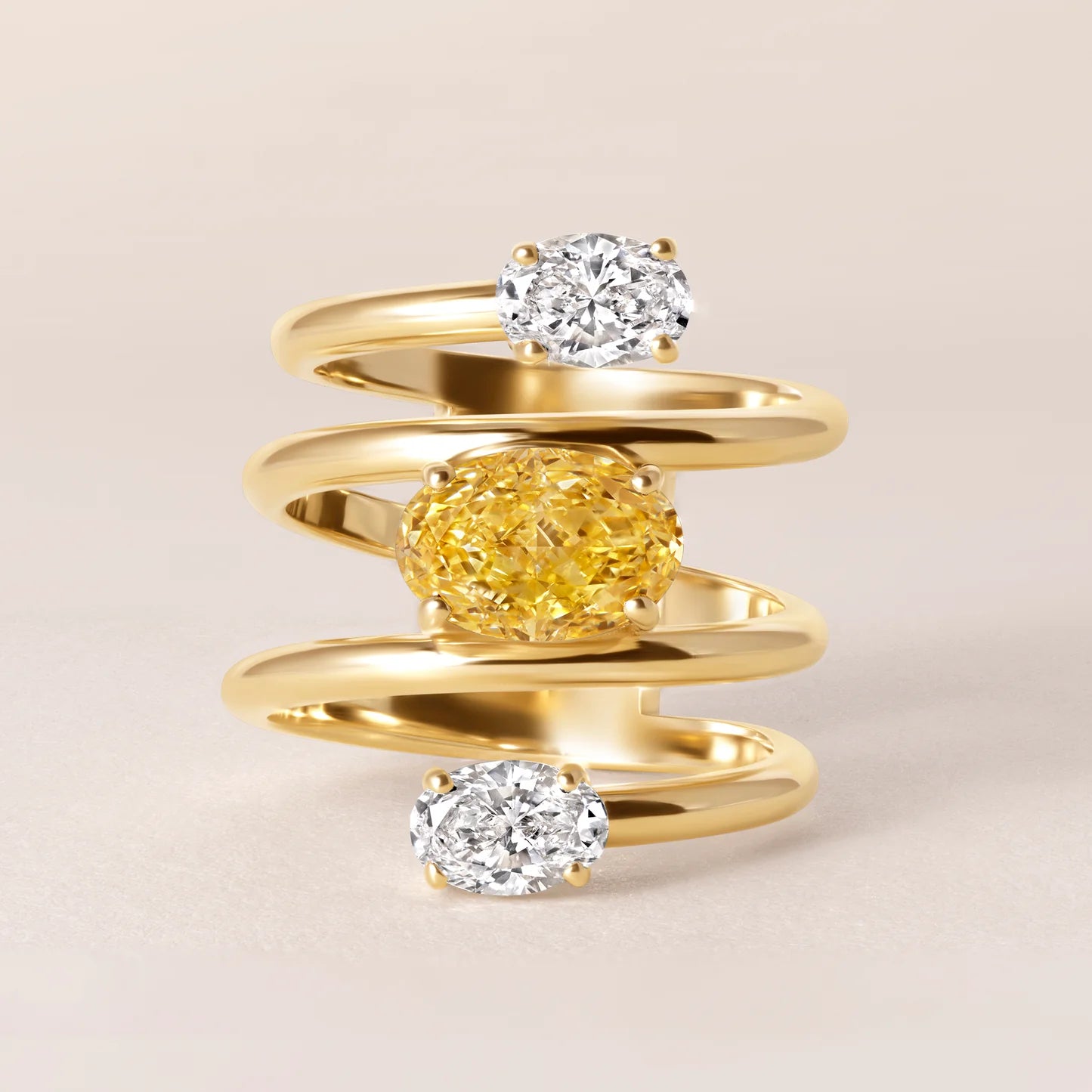 14kt Yellow Gold "Lemon Twist" Ring