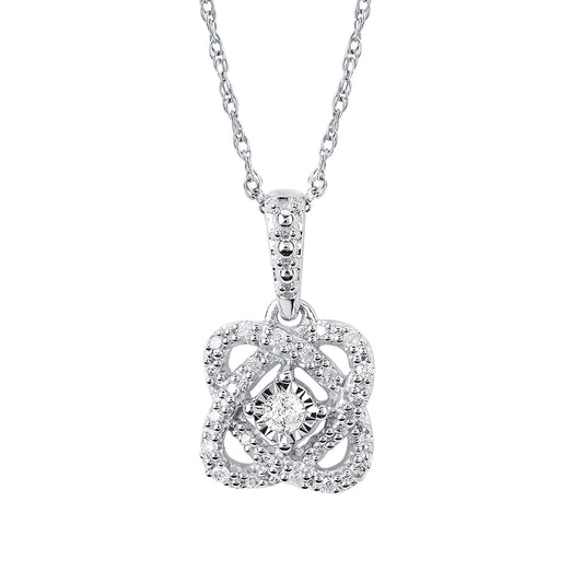Silver Knot Pendant