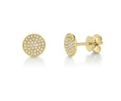 Pave Disk Studs