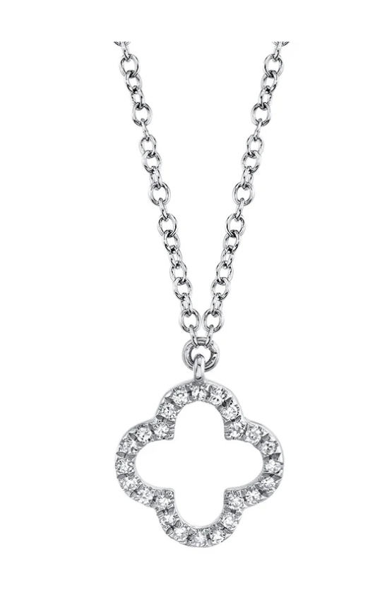 Diamond Clover Necklace